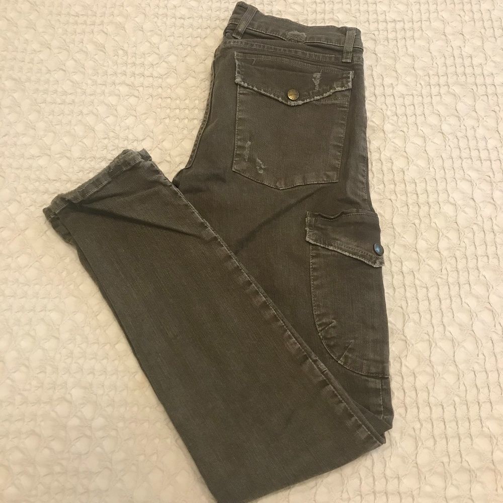 Current/Elliot Cargo Jeans Skinny 27 - Picture 2 of 6